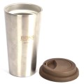 16Oz Double wall Stainless Steel mug with silicon lid