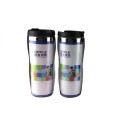 Plastic advertising coffee cup 350ml