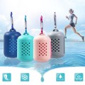 Collapsible Silicone Set Towel Sports Cold Towel