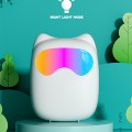 Seven-color ambient night light mini pocket printer
