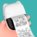 Seven-color ambient night light mini pocket printer