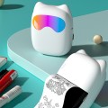 Seven-color ambient night light mini pocket printer
