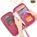 Travel Passport Wallet with Hand Strap