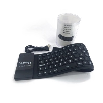 Foldable soft silicon bluetooth keyboard - Verity