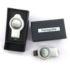 Rotating USB stick with LED - hansgrohe