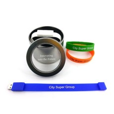 Silicon USB wrist strap-citysuper
