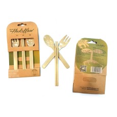 Rice Husk Fiber Cutlery Sets-CUHK