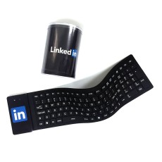 Foldable soft silicon bluetooth keyboard - Linked in