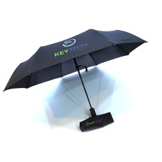 3折摺疊自動雨傘-Keytech