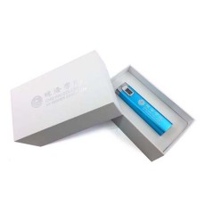 金属壳USB流动充电器套装  (移动电源)2600 mAh silver - CHCHE