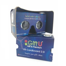Paper cardboard VR glass (V2)-GiftU
