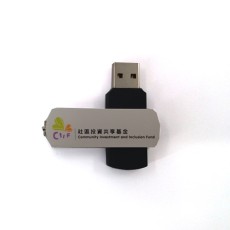 Rotating Metal case USB Stick -CIIF