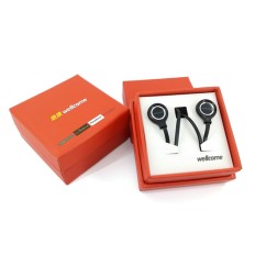 Earbuds with Mic-Wellcome