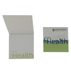 Diecut sticky memo pad with cover - HKU