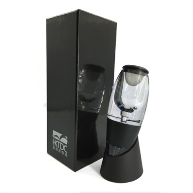 Quick magic decanter wine aerator with filter-HKTDC
