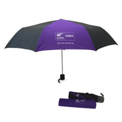 3折摺疊形雨傘 -CUHK