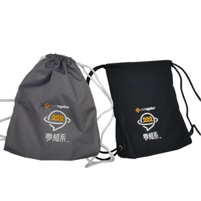 Drawstrings gym bag with handle- NETVIGATOR
