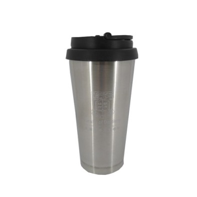 16Oz Double wall Stainless Steel mug with silicon lid -HKU