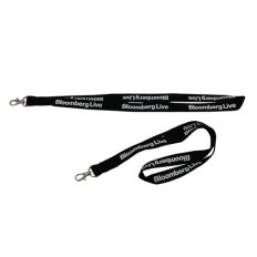 Reflective Corporate lanyard strap - Bloomberg