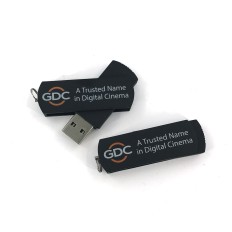 Rotating Metal case USB Stick - GDC
