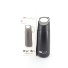 Bopp Mini bottle with carabiner black (P436.501)-BOCG