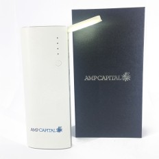 折叠式LED台灯移动电源11000mah-AMP Capital