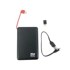 Ultra slim power bank with micro charger cable -HKTDC