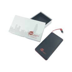 Ultra slim power bank with micro charger cable -Huyi