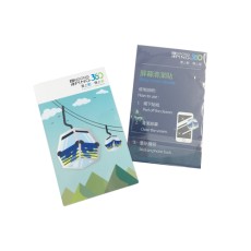 Microfiber mobile phone cleaning sticker - NP360