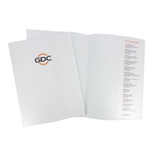 A4塑膠文件夾(打開式)- GDC