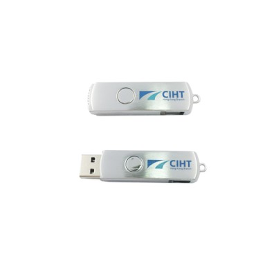 Rotating metal USB tick - CIHT