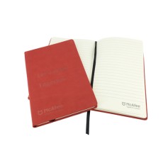 PU Hard cover notebook - McAfee