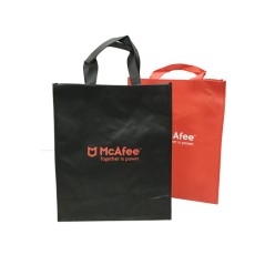 Non-woven shopping bag - McAfee