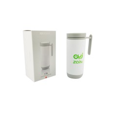 Clik leak proof travel mug 225ml-white P432.073-Zain