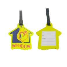 PVC Luggage Tag with customize shape- NWCON