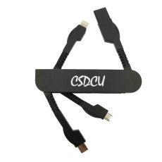 Swiss Army Knife style usb multi charger data cable-CSDCU