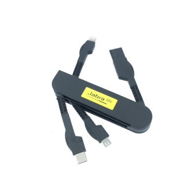 Swiss Army Knife style usb multi charger data cable-Jabra