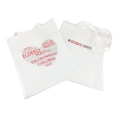Cotton totebag shopping bag -Ocbc bank