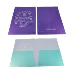 A4 Plastic Folder (open style) - HKU