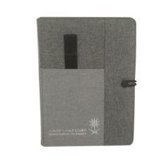 Kyoto A5 notebook cover -grey P773.152-GAFS