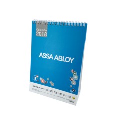 Desktop corporate calendar-ASSA ABLOY