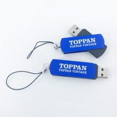 Rotating Metal case USB Stick - Toppan Vintage