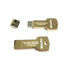 Metal Key Shape USB Stick - CUHK