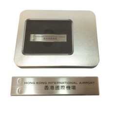 金屬書籤USB手指-HK International Airport