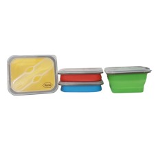 Silicone folding lunch box-Roche