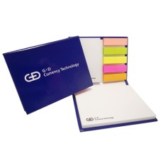Hard cover Post-it memo pad -G+D Currency Technology