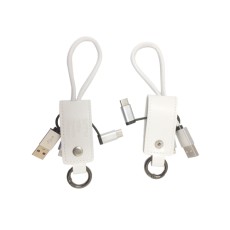 Leather Keychain USB Cable-WTW