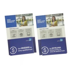Advertising sticky note pad -American Express