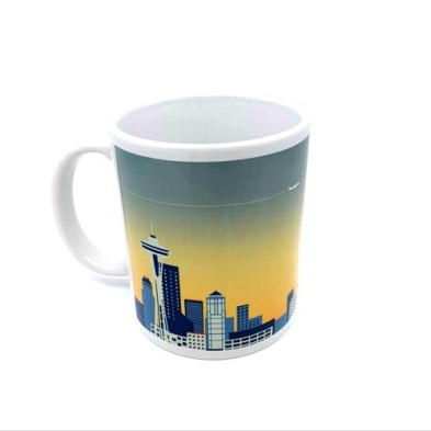 Advertising ceramic Mug-Cathay Pacific