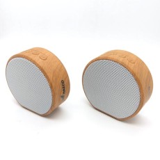 Wood Grain Bluetooth Speaker-HAECO